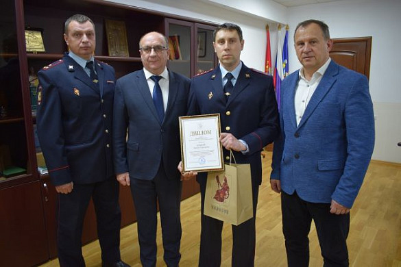 Денис Бубнов стал Лучшим участковым Иванова